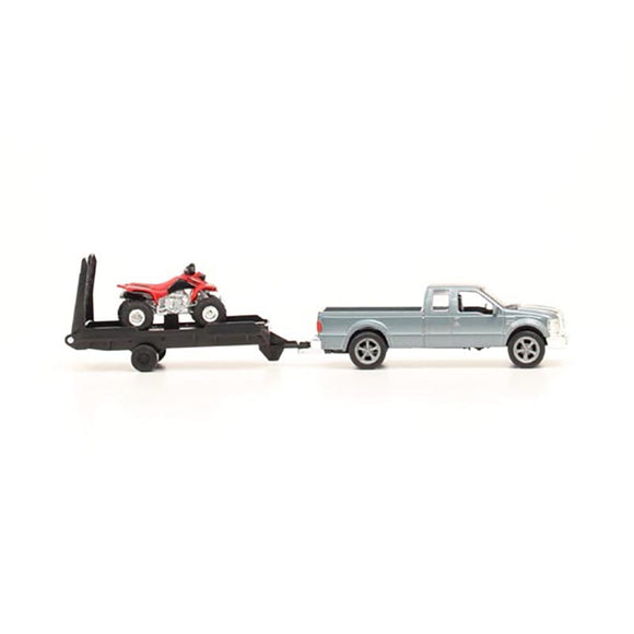 Hunter Truck and 4 Wheeler Toy Set