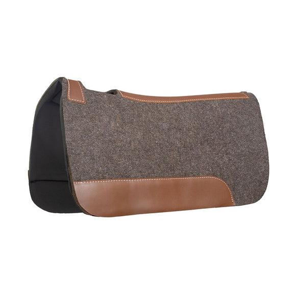 Ezy Ride Contoured Pressed Wool Pad 1in