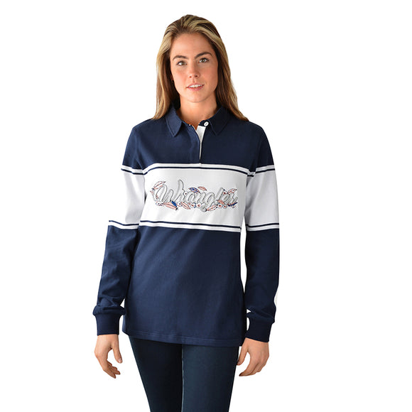 Wrangler Womens Feather Rugby