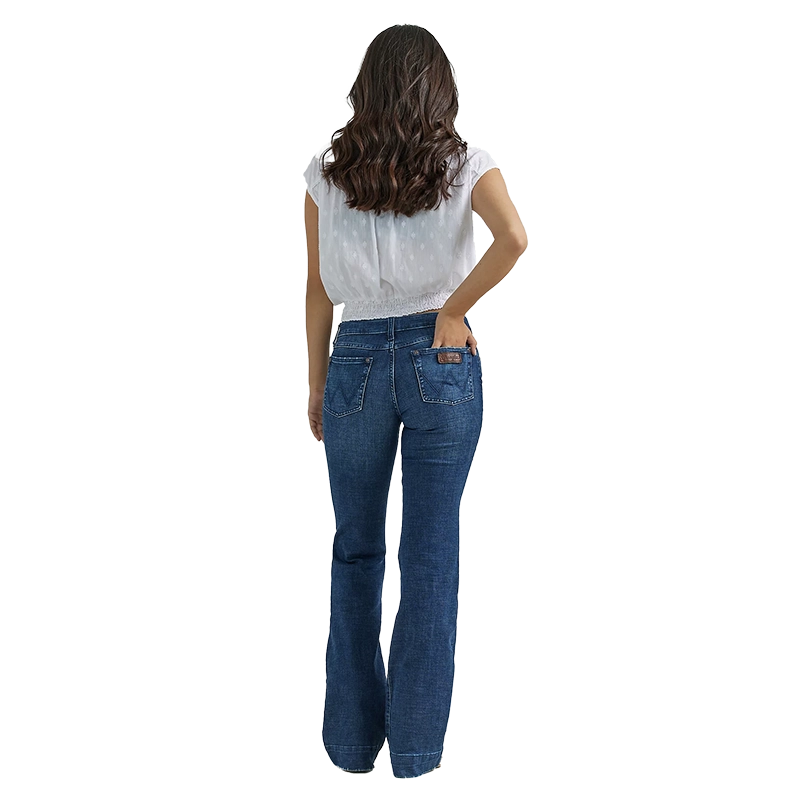 Wrangler Wmns Mae Mid Rise Trouser Jean