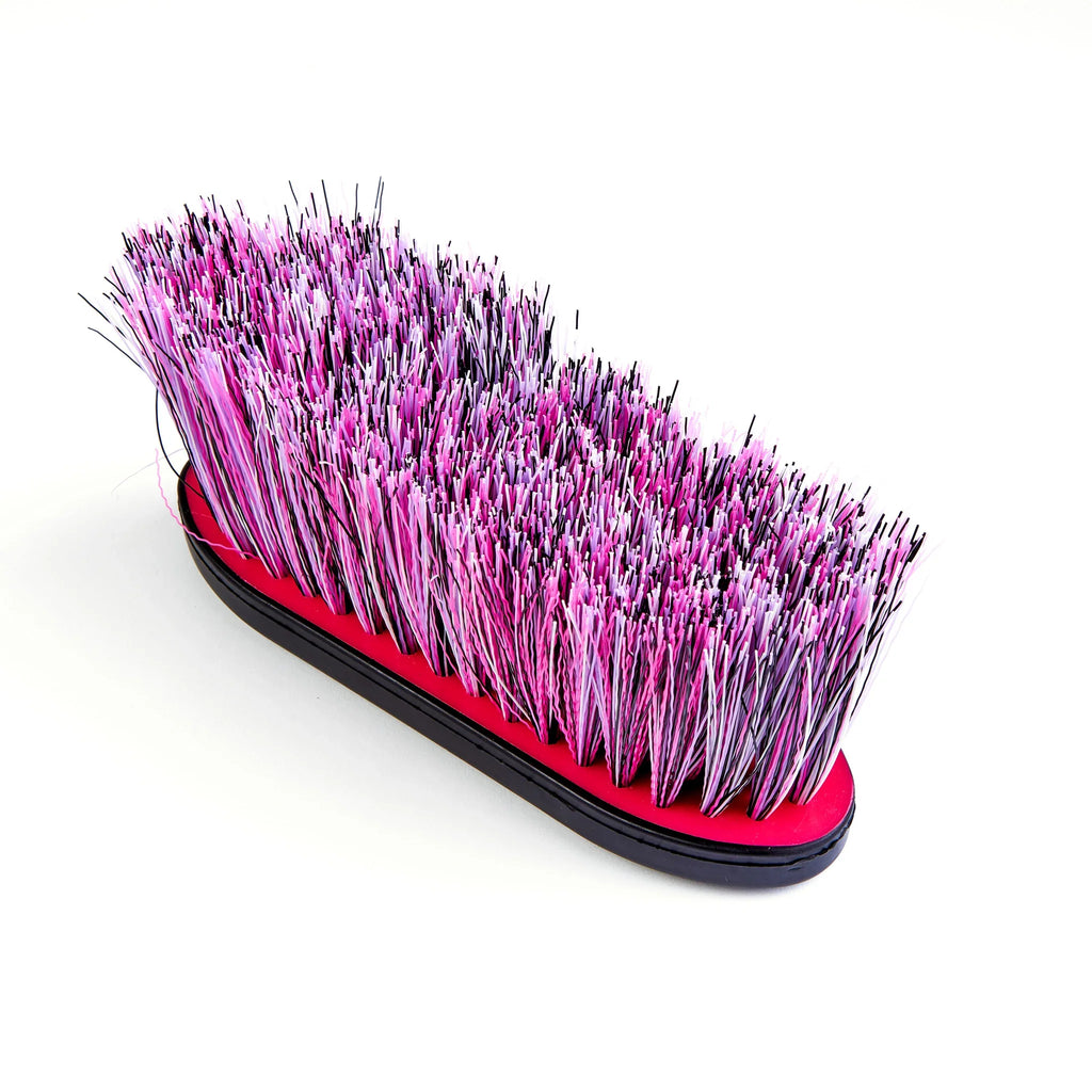 Shires EZI-GROOM Grip Long Bristle Dandy Brush