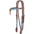 Futurity Turquoise Round Up Bridle