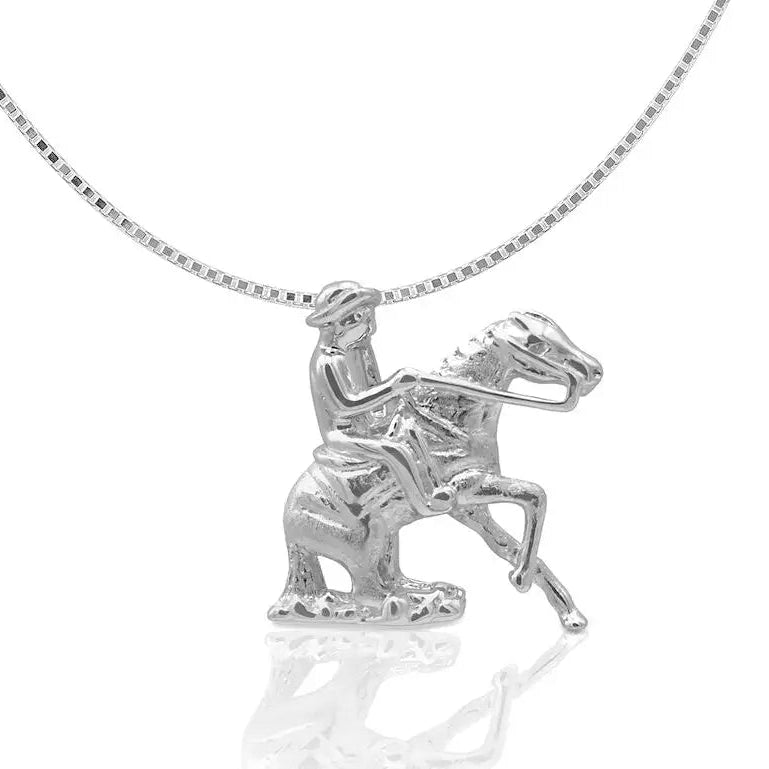 Kelly Herd Necklace Reining Horse Pendant