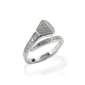 Kelly Herd Offset Horseshoe Nail Ring