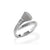Kelly Herd Offset Horseshoe Nail Ring