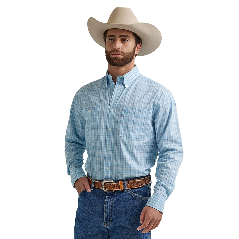 Wrangler Mens George 2Pkt L/S Shirt