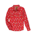 Wrangler Girls Western Pocket L/S Shirt