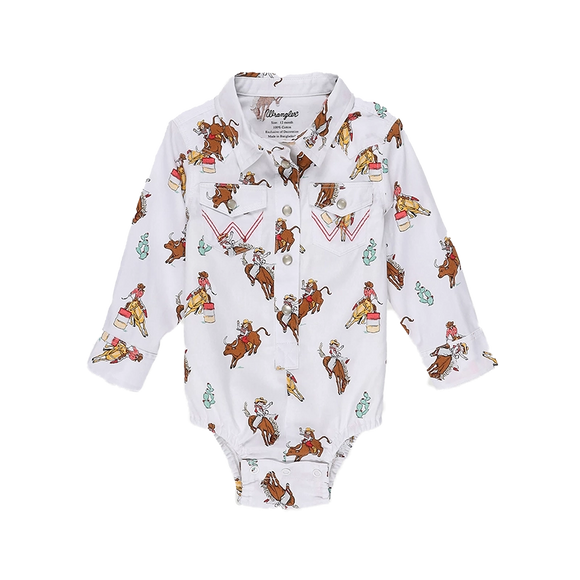 Wrangler Baby Western Print Body Suit