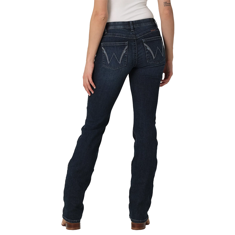 Wrangler Wmns Q-Baby Midrise Ultimate Riding Jean
