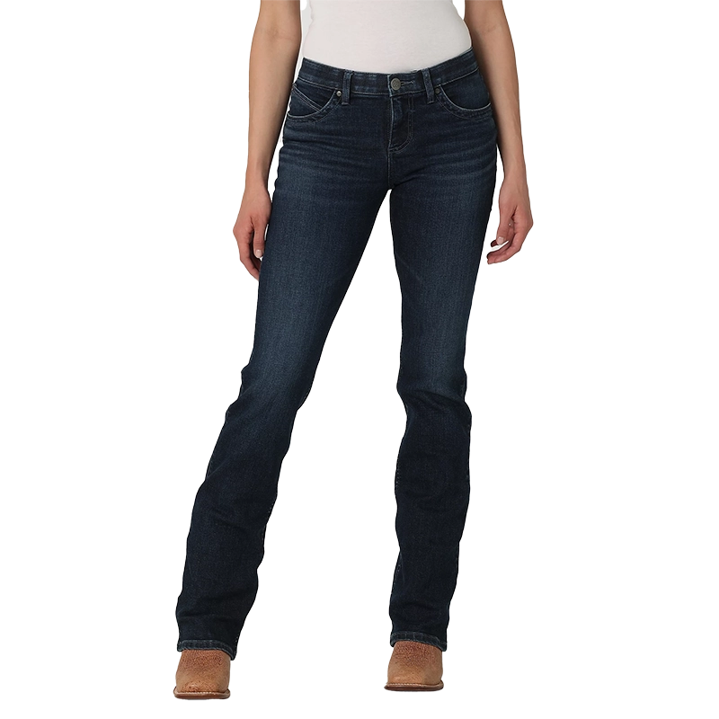 Wrangler Wmns Q-Baby Midrise Ultimate Riding Jean