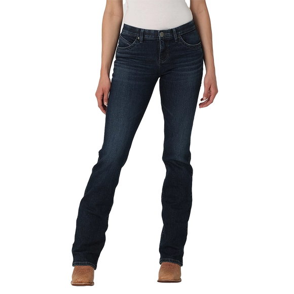 Wrangler Wmns Q-Baby Midrise Ultimate Riding Jean