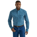 Wrangler Mens George Strait 2Pkt L/S Check Shirt