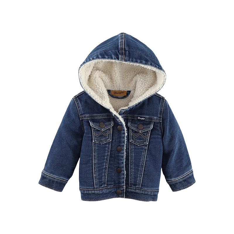 Wrangler Baby Sherpa Line Denim Jacket