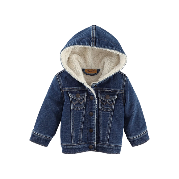 Wrangler Baby Sherpa Line Denim Jacket