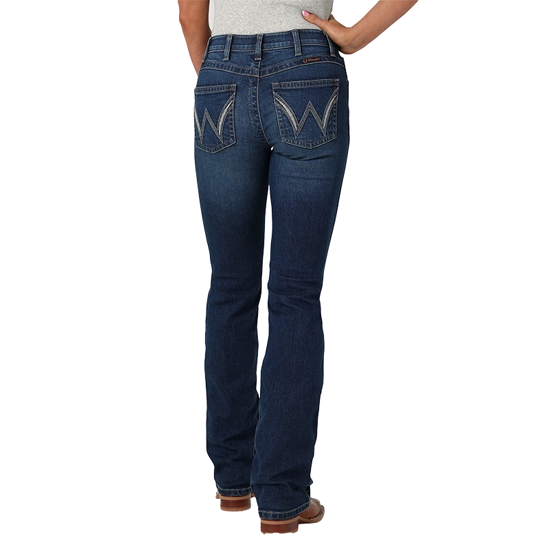 Wrangler Wmns Q-Baby Midrise Ultimate Riding Jean