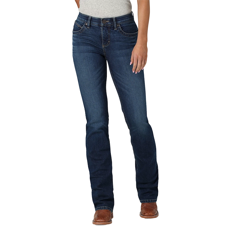 Wrangler Wmns Q-Baby Midrise Ultimate Riding Jean