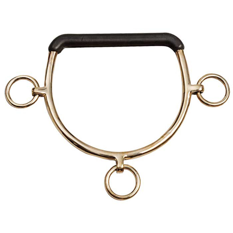 Chifney Gold Rubber Bit