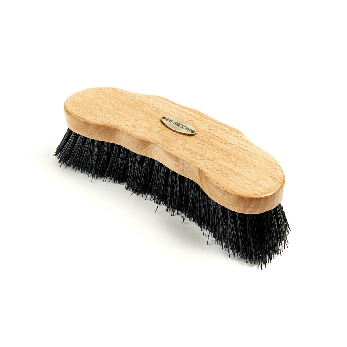 Shires EZI-GROOM Premium Dandy Brush Wood