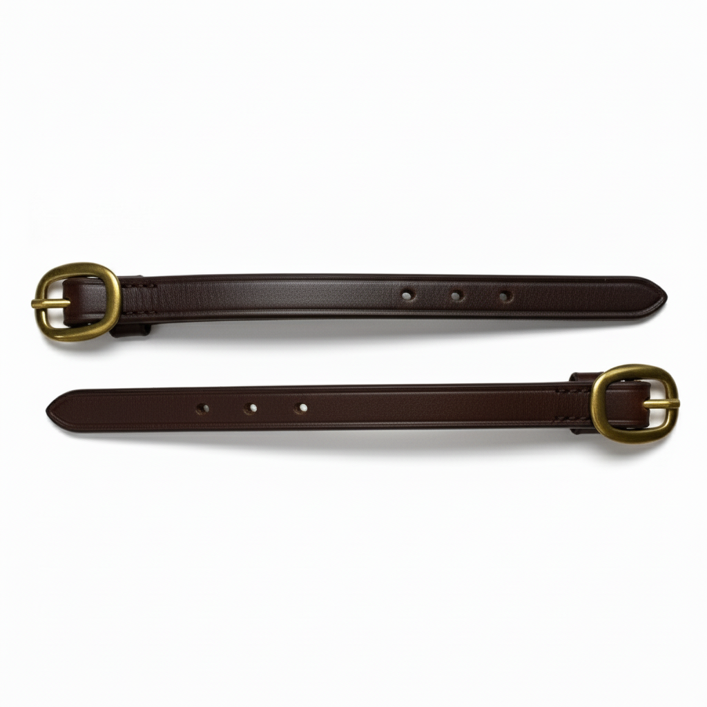 Hy Ride Leather Bit Straps Pair