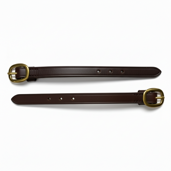 Hy Ride Leather Bit Straps Pair