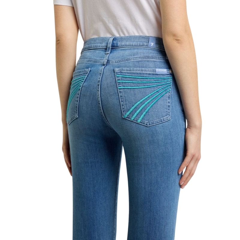 7 For All Mankind Womens Dojo Iceflow Jean