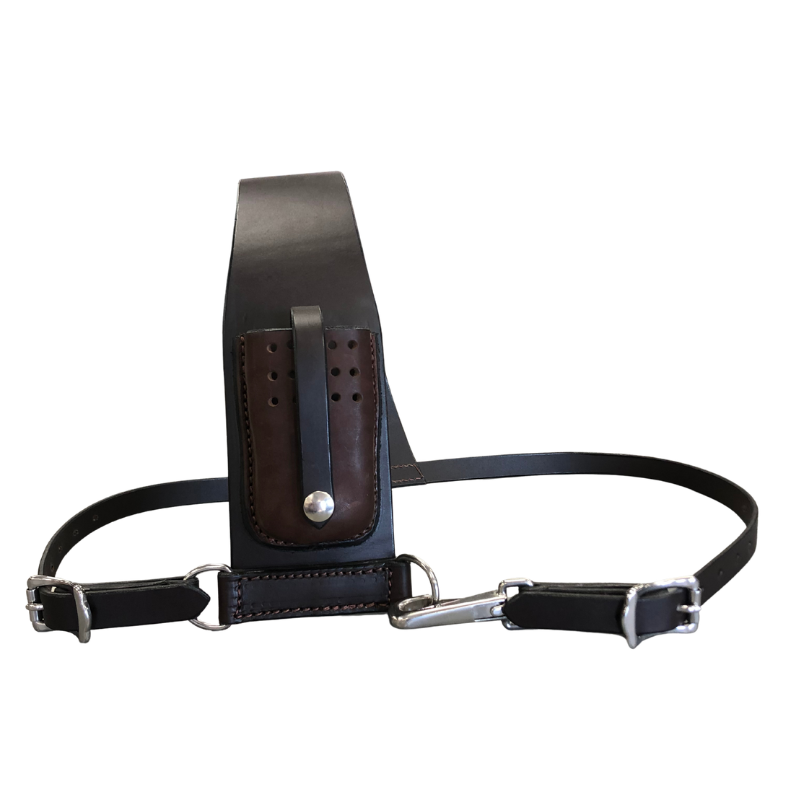 Aus Made Leather Portable Radio Holder