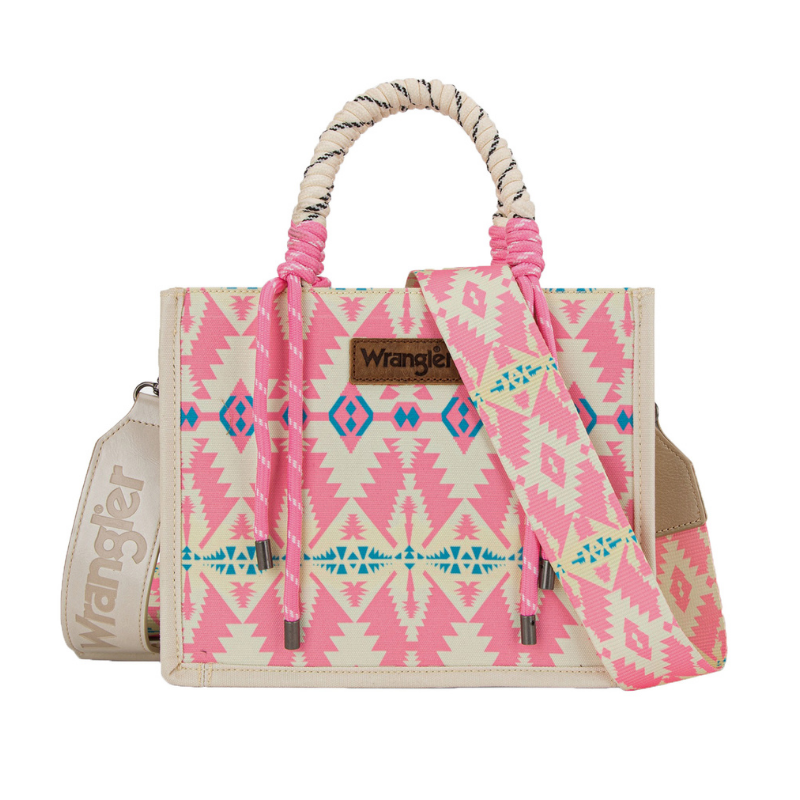 Wrangler Southwestern Rope Handle Bag