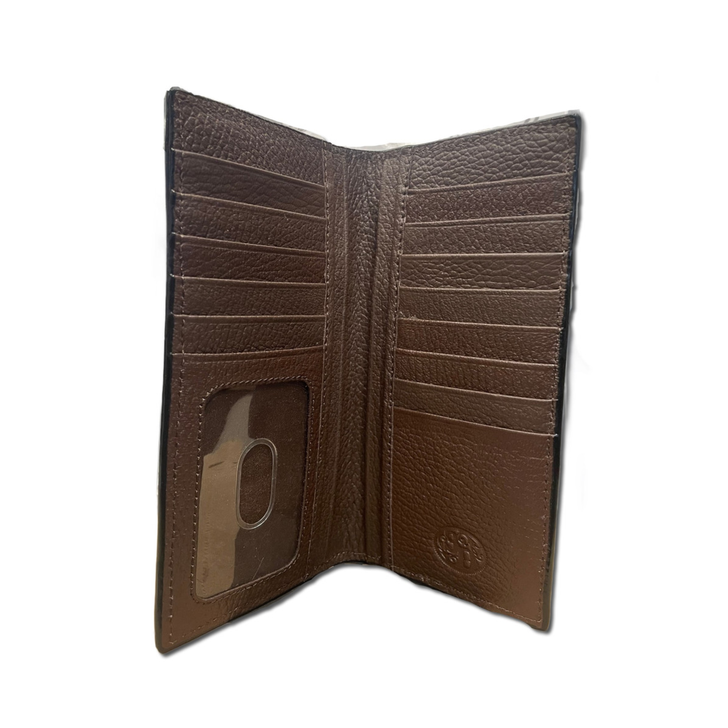 Calf Hair with Concho Rodeo Wallet