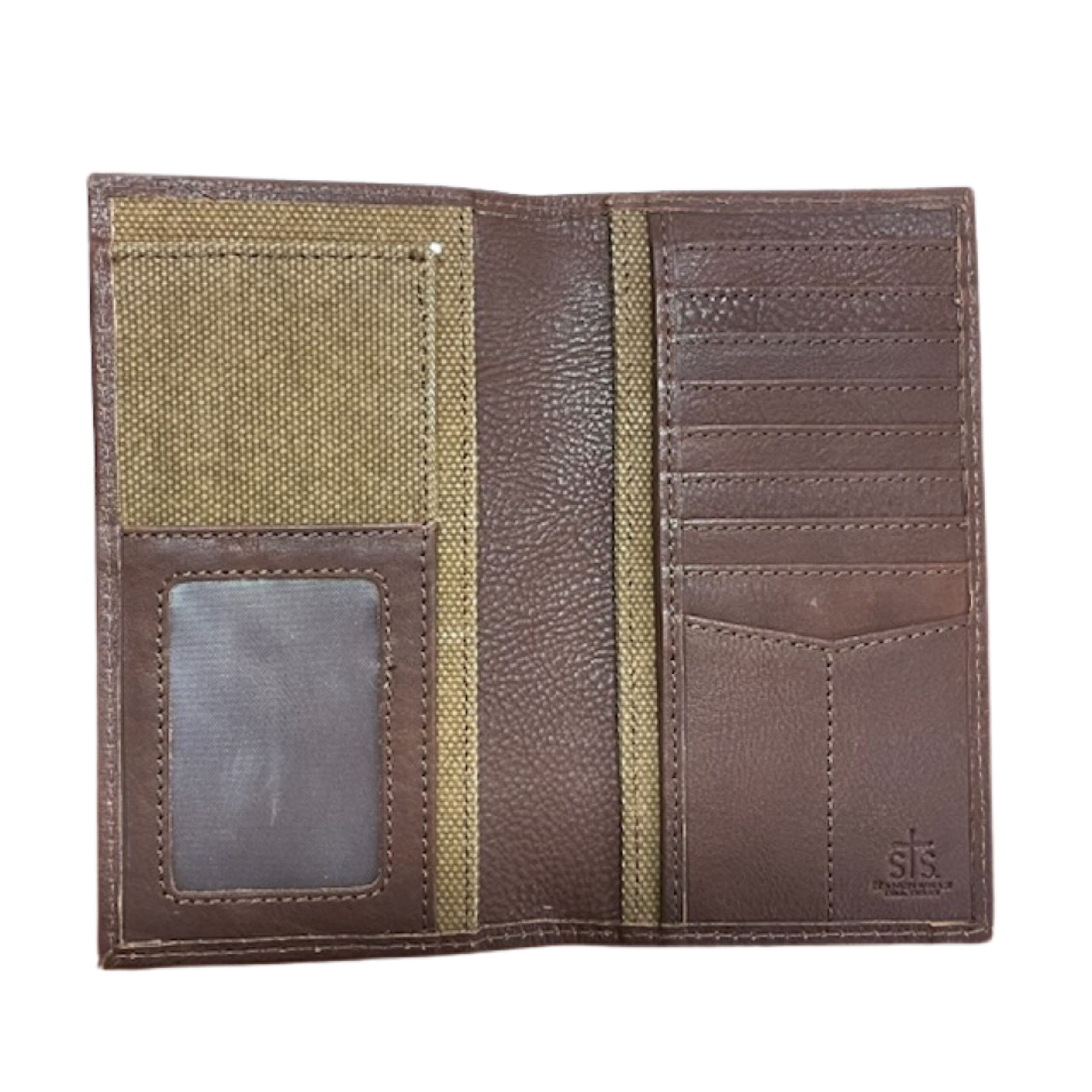 High Plains Long Bifold Hotstar Cognac Canvas
