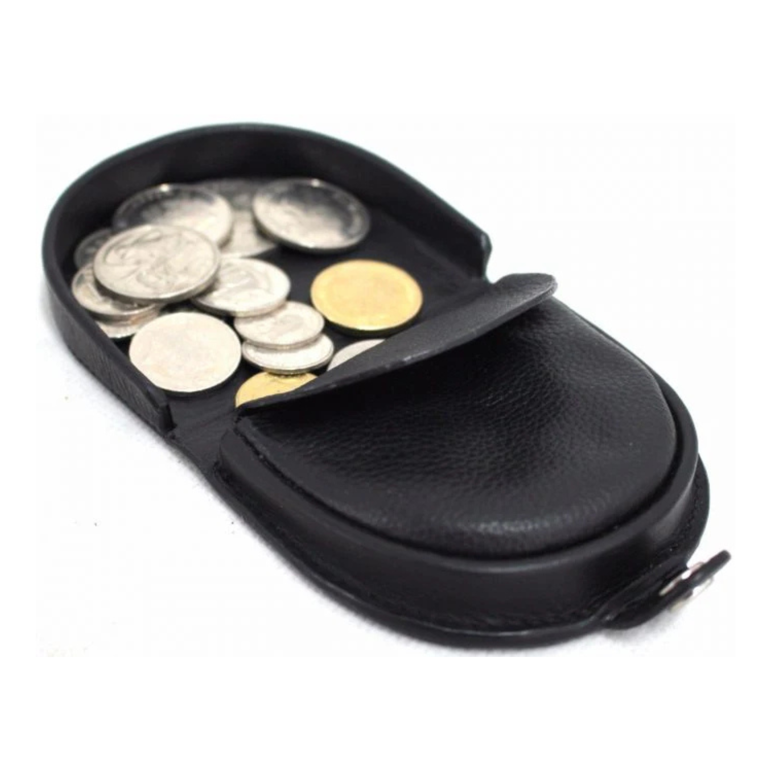Hide and Chic Frame Leather Coin Purse