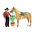 Breyer Traditional 2025 Holiday Play Set - Holiday Trail Ride