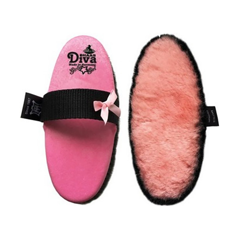 Haas Diva w Sheepskin Polishing Body Brush