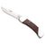 Rosewood Mid Size Lockback Knife 3 3/4in