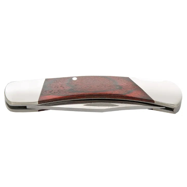 Rosewood Mid Size Lockback Knife 3 3/4in