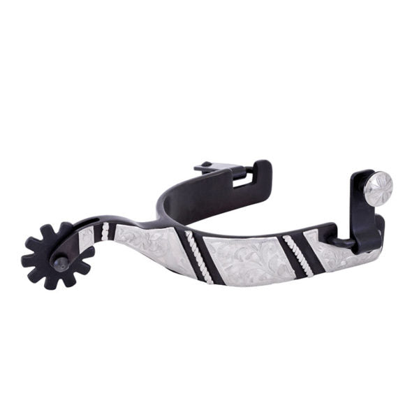 Rope Silver Trim Spur