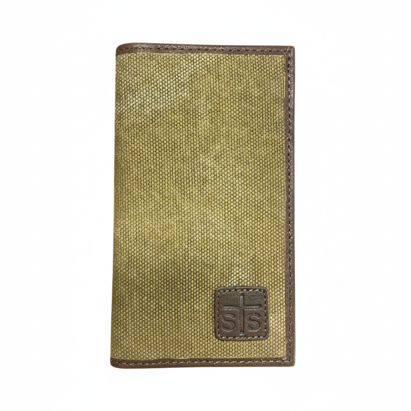 High Plains Long Bifold Hotstar Cognac Canvas