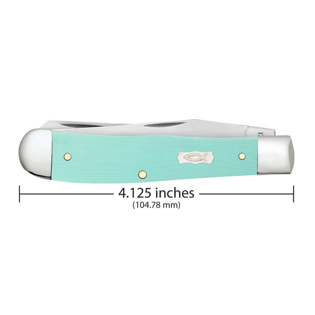 G-10 Smooth Trapper 2 Blade Knife