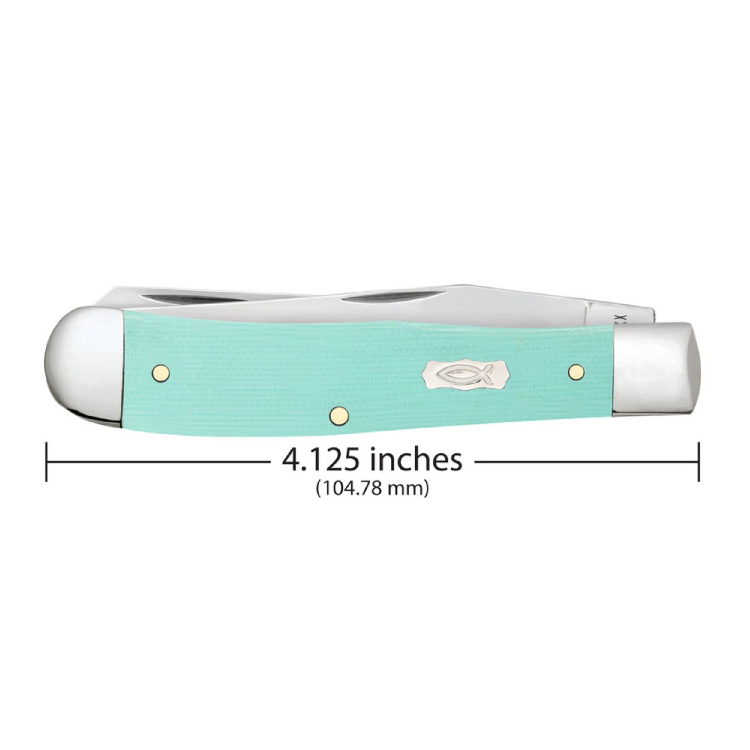 G-10 Smooth Trapper 2 Blade Knife