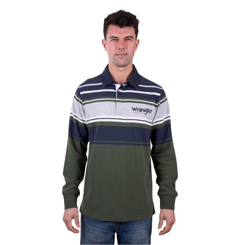 Wrangler Mens Zane Rugby