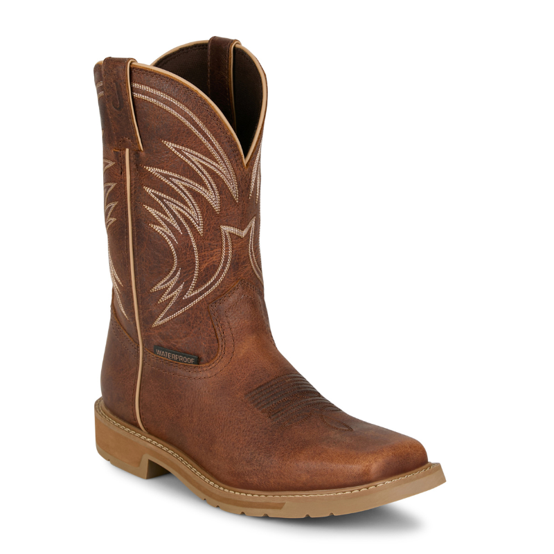 Justin Mens Daywork Waterproof Boot