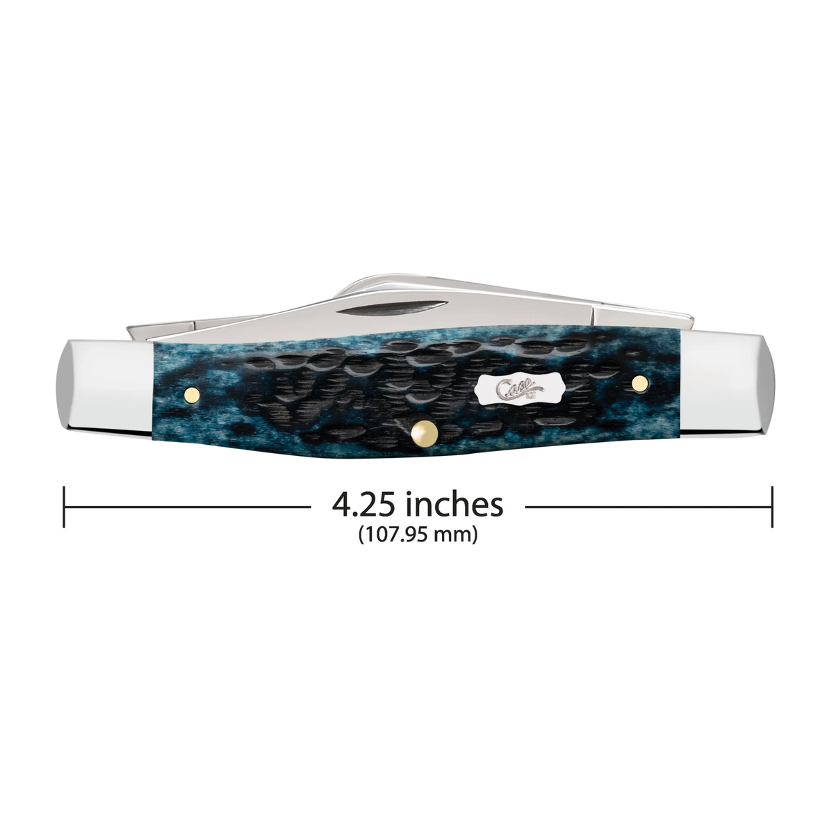 Pocket Worn Peach Seed Jig Large Stockman Knife