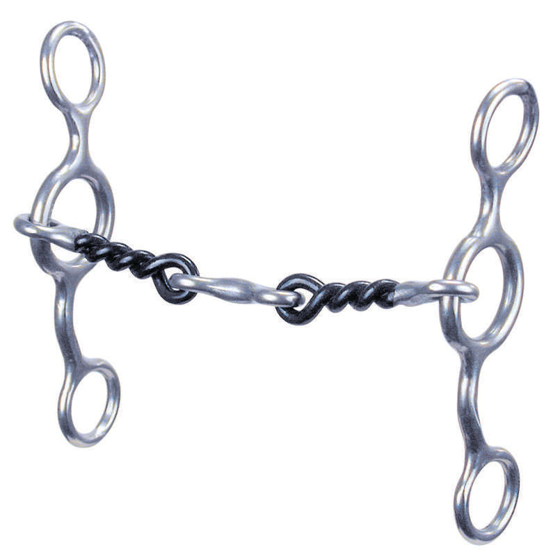 Reinsman Junior Cow Horse Twisted Dog Bone Bit
