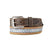 3D Mens Belt 1 1/2in Hand Tooled Sunburst Diamond