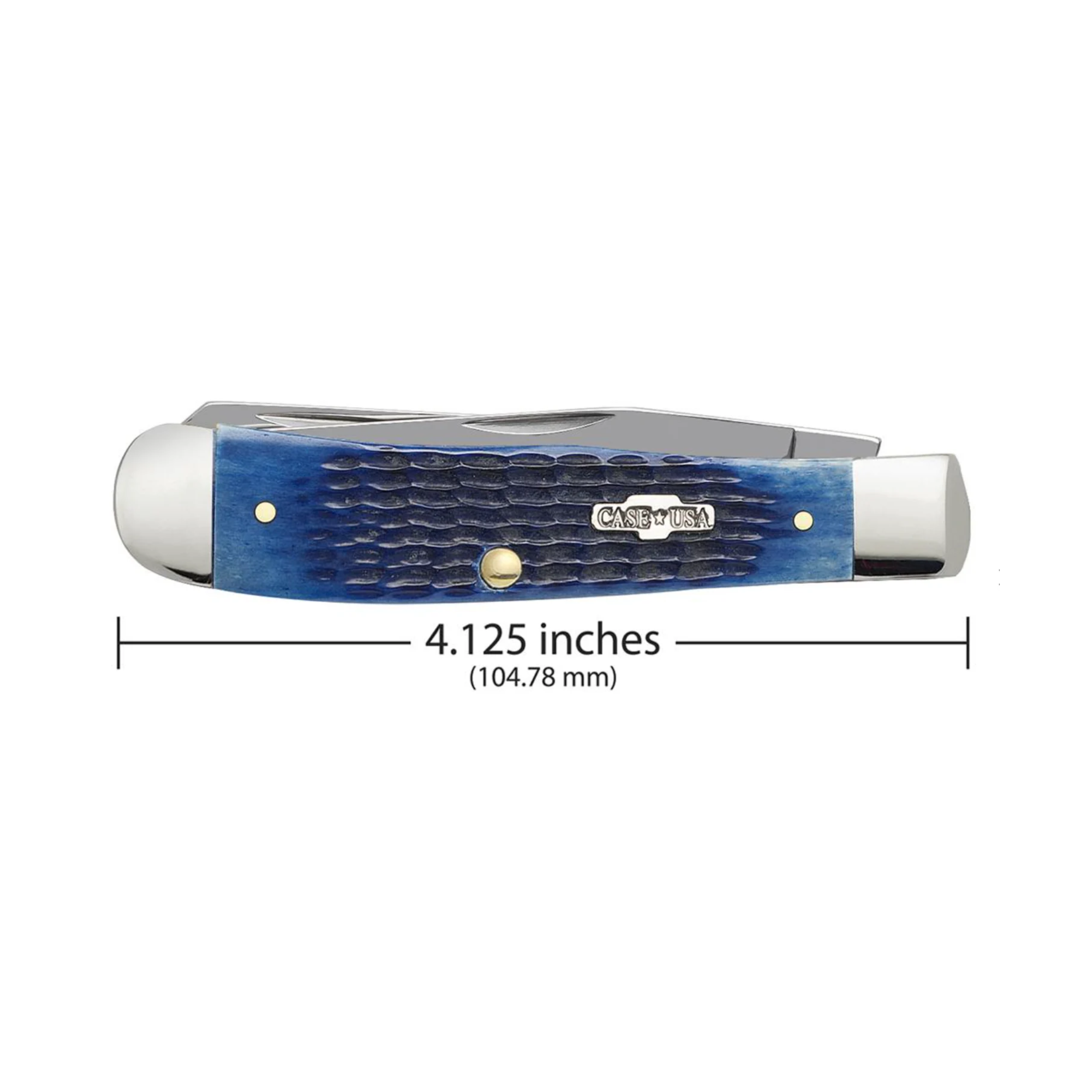 Rogers Corn Cob Jig Medium 3 Blade Stockman Knife