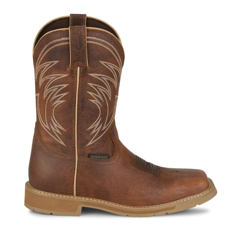 Justin Mens Daywork Waterproof Boot