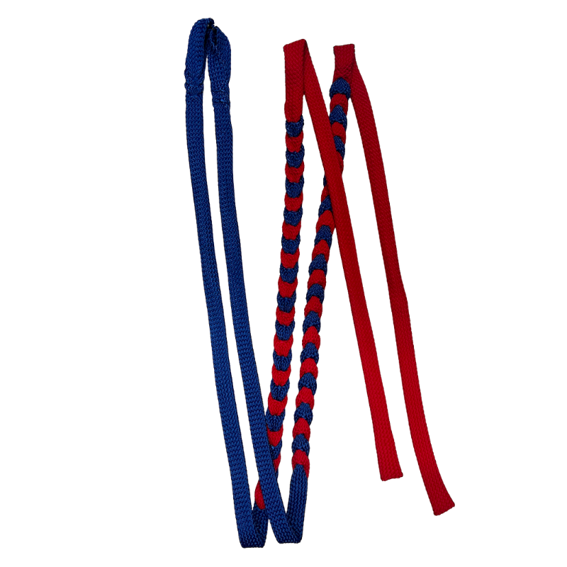 Split Rein Single Loop Two Tone