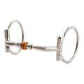 Western Dee Comfort Snaffle w Copper Rollers Bit