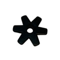 Spur Rowel Tapered 6 Point Pair