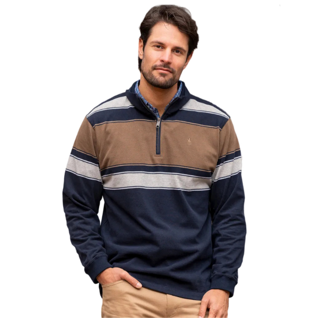 TC Mens Jason 1/4 Zip Rugby