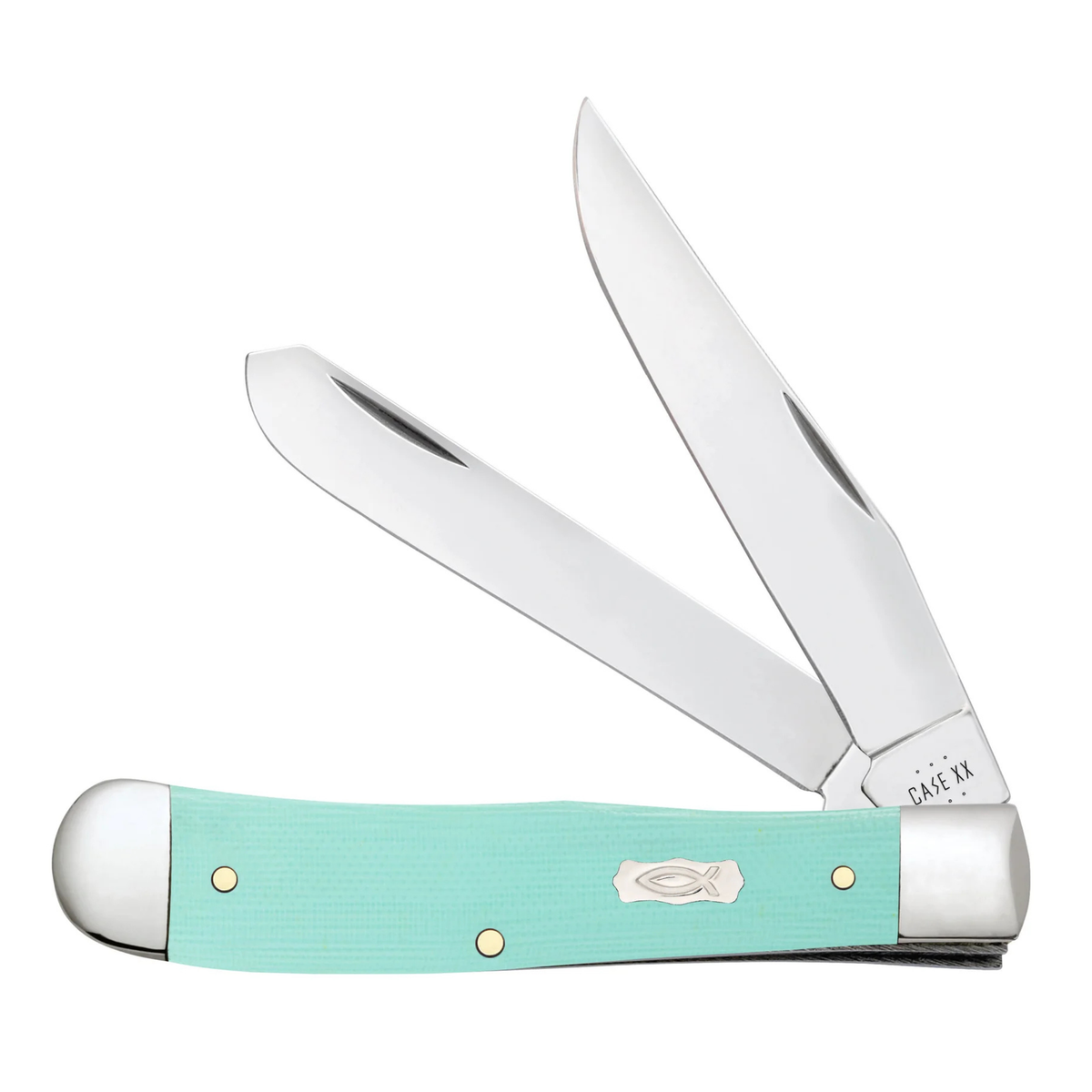 G-10 Smooth Trapper 2 Blade Knife